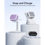 360 градусов калъф за слушалки с MagSafe за Apple AirPods Pro 3 от ESR Orbit Halolock - Lavender