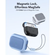 360 градусов калъф за слушалки с MagSafe за Apple AirPods Pro 3 от ESR Orbit Halolock - Powder Blue