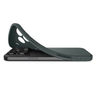 Силиконов кейс за iPhone 17 Pro Max от Spigen Liquid Air - Abyss Green