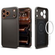 Тънък кейс с MagSafe за iPhone 17 Pro Max от Spigen Thin Fit Mag - Gunmetal