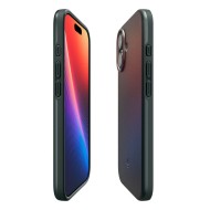 Тънък кейс с MagSafe за iPhone 17 от Spigen Thin Fit Mag - Abyss Green