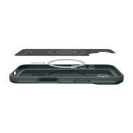 Тънък кейс с MagSafe за iPhone 17 от Spigen Thin Fit Mag - Abyss Green