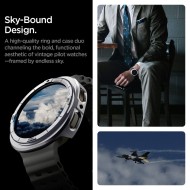 SPIGEN BEZEL TUNE PRO PILOT SAMSUNG GALAXY WATCH 8 (44 MM) SILVER