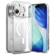 Удароустойчив твърд кейс с MagSafe за iPhone 17 Pro Max от Ringke Fusion Magnetic - Matte Clear