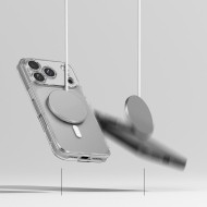Удароустойчив твърд кейс с MagSafe за iPhone 17 Pro Max от Ringke Fusion Magnetic - Matte Clear