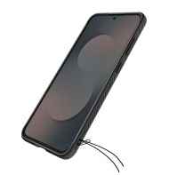 Удароустойчив кейс за Samsung Galaxy S25 FE от Spigen Rugged Armor - Matte Black