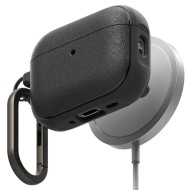 Силиконов калъф с MagSafe за слушалки Apple AirPods Pro 3 от Ringke Onyx Magnetic - Черен