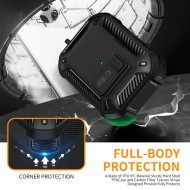 TECH-PROTECT CARBONOX MAGSAFE APPLE AIRPODS PRO 3 BLACK
