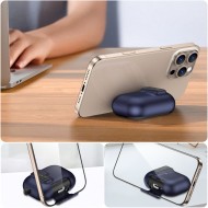 Твърд калъф с карабинер за слушалки Apple AirPods Pro 3 от Tech-Protect Slim Hook - Navy Blue