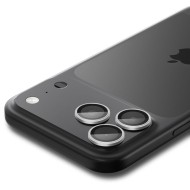 OSŁONA APARATU SPIGEN OPTIK PRO GLAS.TR ”EZ FIT” CAMERA PROTECTOR 2-PACK IPHONE 16 PRO / MAX / 17 PRO / MAX SILVER