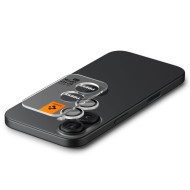 2 броя стъклени протектор за камера на iPhone 16 / 16 Plus / 17 от Spigen Optik Pro Glas.TR.Ez Fit - Silver