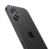 2 броя стъклени протектор за камера на iPhone 16 / 16 Plus / 17 от Spigen Optik Pro Glas.TR.Ez Fit - Purple
