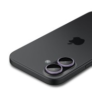 2 броя стъклени протектор за камера на iPhone 16 / 16 Plus / 17 от Spigen Optik Pro Glas.TR.Ez Fit - Purple
