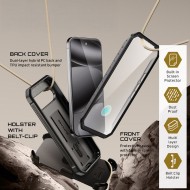 360 градусов калъф за Google Pixel 10 Pro XL Supcase Unicorn Beetle Pro - Black