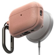Силиконов калъф с MagSafe за слушалки Apple AirPods Pro 3 от Ringke Onyx Magnetic - Constant Coral