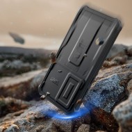 360 градусов калъф за Samsung Galaxy S25 FE от Tech-Protect Kevlar Cam+ - Черен