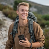 360 градусов калъф за Samsung Galaxy S25 FE от Tech-Protect Kevlar Cam+ - Черен