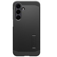 Удароустойчив, твърд кейс с MagSafe за Samsung Galaxy S25 Fe от Spigen Tough Armor Mag - Black