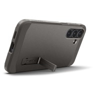 Удароустойчив, твърд кейс с MagSafe за Samsung Galaxy S25 Fe от Spigen Tough Armor Mag - Gunmetal