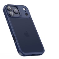 Твърд кейс за iPhone 17 Pro от Tech-Protect MagMat - Matte Deep Blue