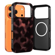 Твърд калъф с MagSafe пръстен за iPhone 17 Pro от Tech-Protect Lamano - Panther