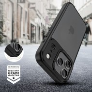 Твърд кейс за iPhone 17 Pro от Tech-Protect MagMat - Matte Black