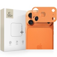 Алуминиева рамка за камера на iPhone 17 Pro Max от Tech-Protect Camalloy Fit+ - Cosmic Orange