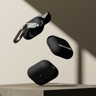 Силиконов калъф за слушалки Apple AirPods Pro 3 от Ringke Silicone - Black