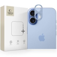 Алуминиева рамка за камера на iPhone 17 от Tech-Protect Camalloy Fit+ - Mist Blue