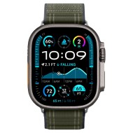 Найлонова каишка за Apple Watch 8 / 9 / 10 / 11 / SE / Ultra (44/45/46/49mm) от Spigen WBF0 - Green