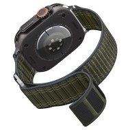 Найлонова каишка за Apple Watch 8 / 9 / 10 / 11 / SE / Ultra (44/45/46/49mm) от Spigen WBF0 - Green