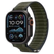 Найлонова каишка за Apple Watch 8 / 9 / 10 / 11 / SE / Ultra (44/45/46/49mm) от Spigen WBF0 - Green