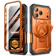 SUPCASE UB GRIP PRO MAG MAGSAFE IPHONE 17 PRO MAX CLEAR/CORAL