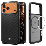 SPIGEN ENZO ARAMID ”T” MAG MAGSAFE IPHONE 17 PRO BLACK/SILVER