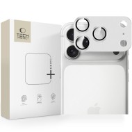 Алуминиев протектор за камера на iPhone 17 Pro Max от Tech-Protect Camfull Fit+ - Silver