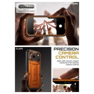 360 градусов калъф за iPhone 17 Pro Max Supcase Unicorn Beetle Pro - Coral