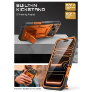 360 градусов калъф за iPhone 17 Pro Max Supcase Unicorn Beetle Pro - Coral