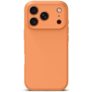 Твърд силиконов кейс с MagSafe за iPhone 17 Pro Max от Tech-Protect Silicone - Cosmic Orange