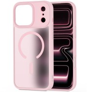 Твърд кейс с MagSafe пръстен за iPhone 17 Pro от Tech-Protect MagMat - Matte Pink