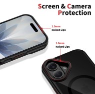 TECH-PROTECT MAGHYBRID MAGSAFE IPHONE 17 BLACK/RED