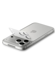 OSŁONA APARATU SPIGEN OPTIK PRO XL GLAS.TR ”EZ FIT” CAMERA PROTECTOR IPHONE 17 PRO SILVER