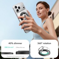 ESR MAGNETIC 360 HALOLOCK MAGSAFE PHONE RING BLACK