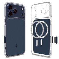 Удароустойчив, твърд кейс с MagSafe за iPhone 17 Pro Max от Spigen Ultra Hybrid T - Matte Blue