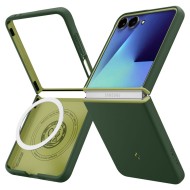 Удароустойчив кейс с MagSafe за Samsung Galaxy Z Flip 7 от Spigen Nano Pop - Avo Grenn
