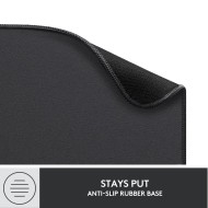 TECH-PROTECT A100 MOUSE PAD 35 x 25CM BLACK