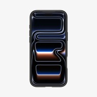 Удароустойчив кейс с MagSafe пръстен за iPhone 17 Pro Max от Spigen Ultra Hybrid Mag - Frost Black / Orange