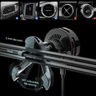 SPIGEN ESSENTIAL EV25MFAQ Qi2.2 PELTIER MAGNETIC MAGSAFE VENT CAR MOUNT WIRELESS CHARGER BLACK