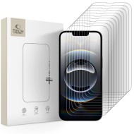 SZKŁO HARTOWANE TECH-PROTECT BUNDLE 10-PACK IPHONE 13 / 13 PRO / 14 / 16E CLEAR