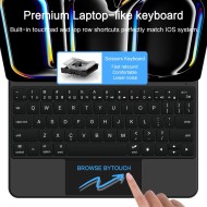 TECH-PROTECT SMARTCASE MAGNETIC + KEYBOARD IPAD PRO 11” 5 / 6 2024-2025 BLACK