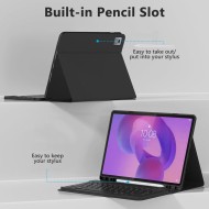 Калъф с блутут клавиатура за Lenovo Idea Tab Plus 12.1 - TB-361 от Tech-Protect SC Pen - Black